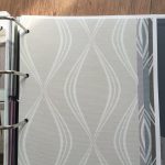 Sample swatches of colours and prints for blinds and curtains
