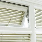 Open window - small shutter blinds