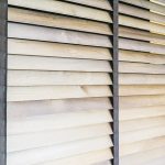 Wooden fitted blinds